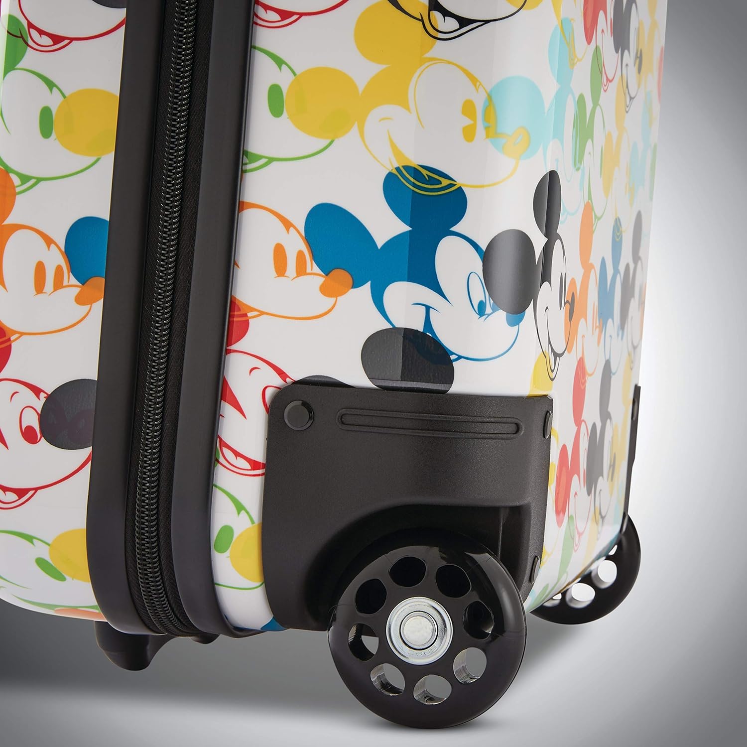 AMERICAN TOURISTER Disney Hardside Luggage with Spinner Wheels, Mickey Mouse 2, 2-Piece Set (18/21) - Image 8